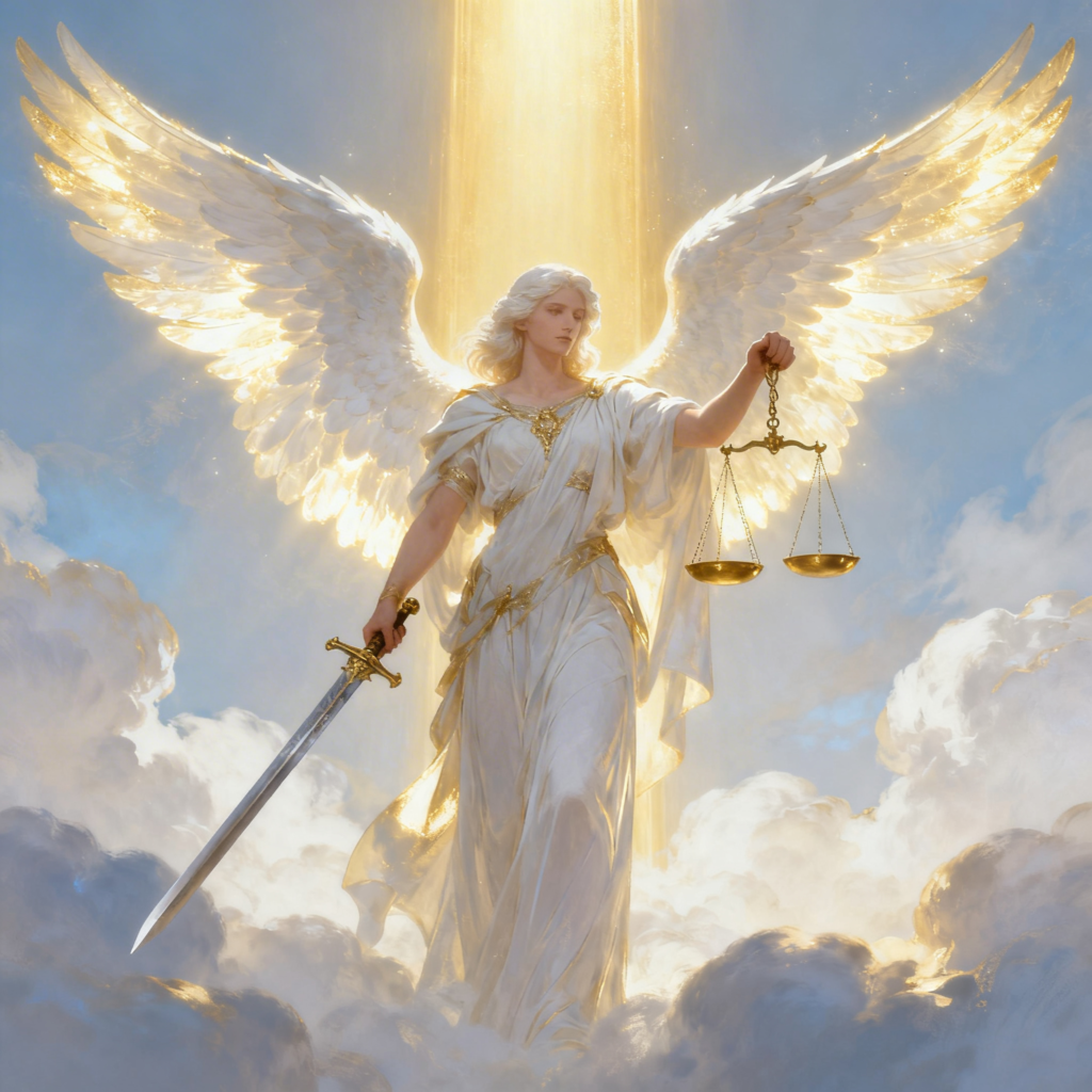 14:14 significado do anjo Mebahel espiritual proteção justiça