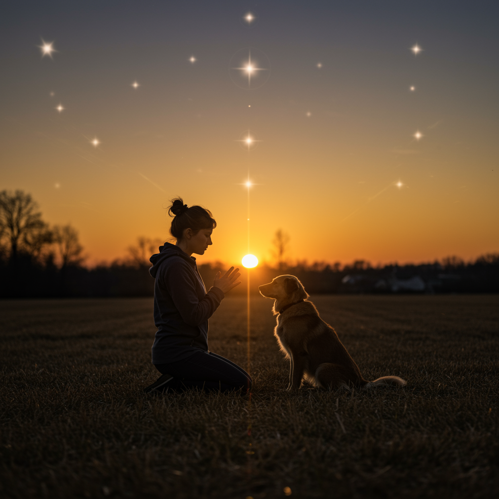 cachorro uivando espiritual espiritismo umbanda oxóssi