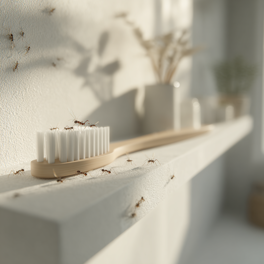 formigas na escova de dente significado espiritual