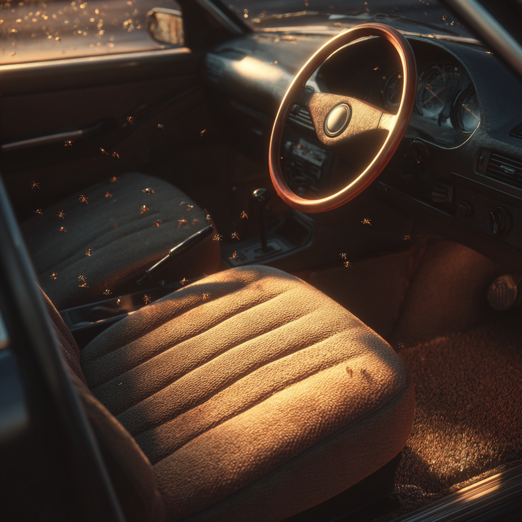 formigas no carro significado espiritual — bloqueio de caminhos