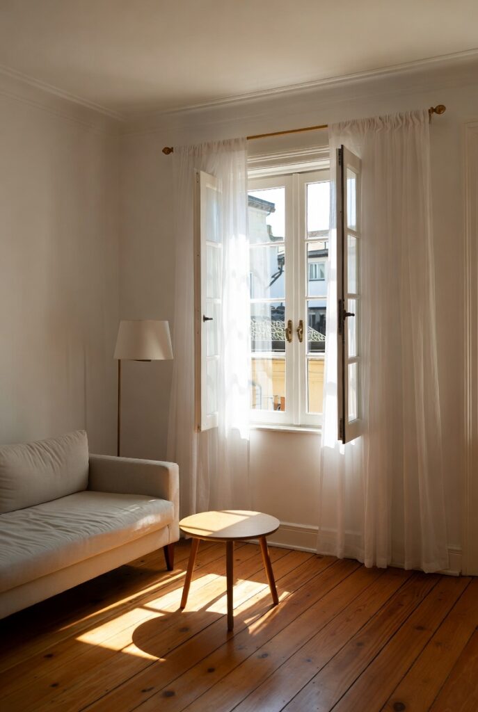 harmonia do lar renovada após limpeza espiritual sala formigas