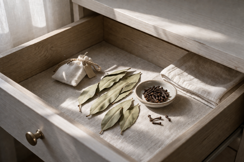 louro cravo proteção guarda-roupa formigas significado espiritual