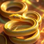 sonhar com cobra amarela significado espiritual o que significa