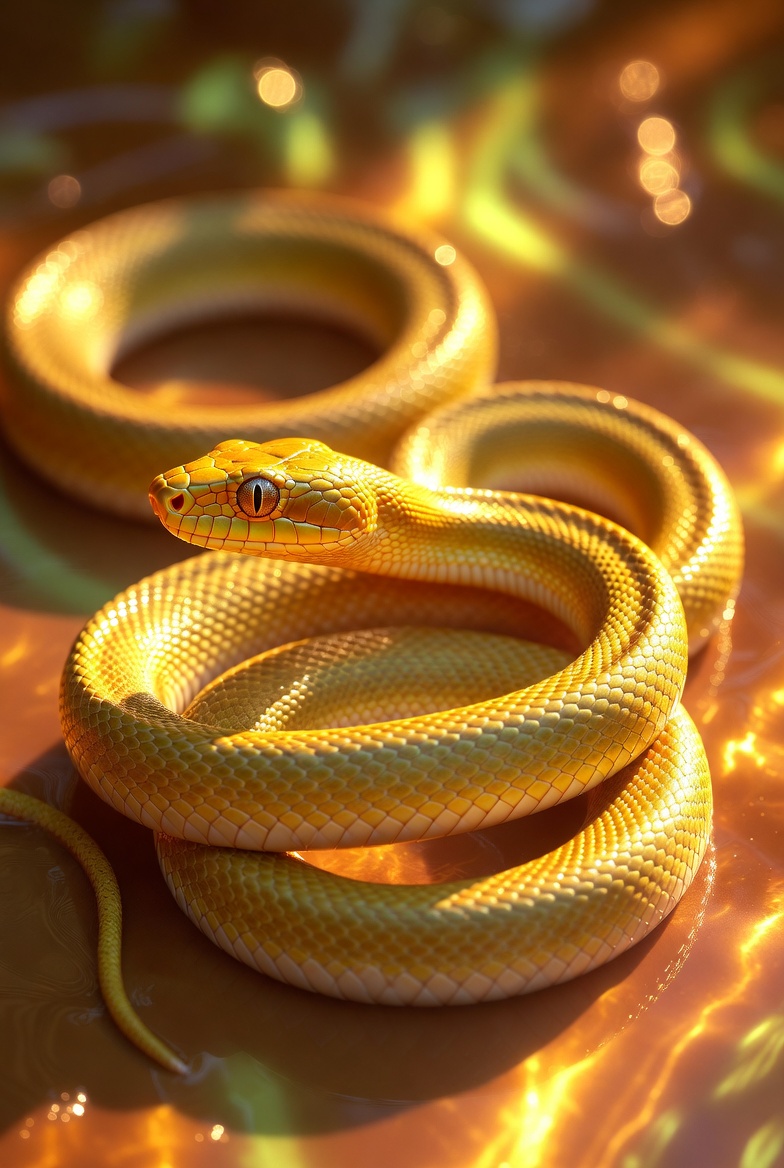 sonhar com cobra amarela significado espiritual o que significa