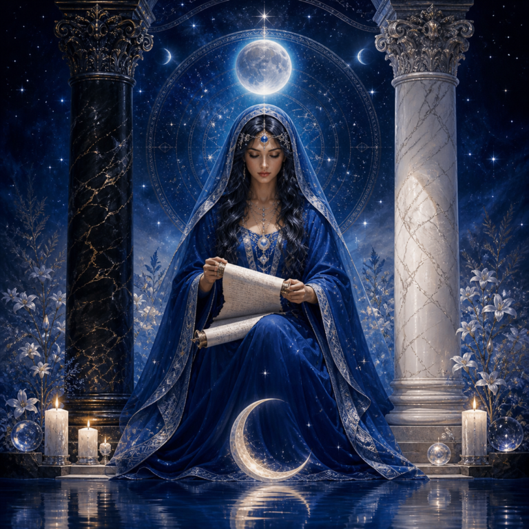 02:02 significado espiritual no tarot arcano A Sacerdotisa