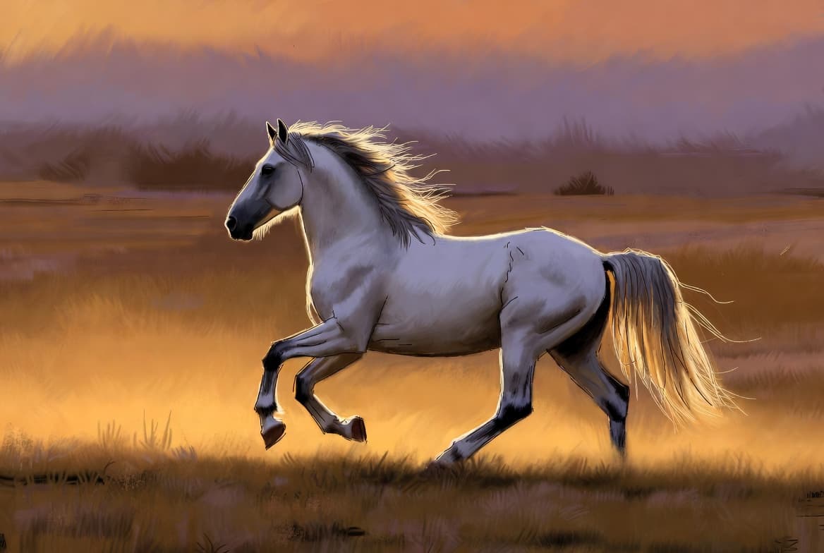sonhar com cavalo branco significado espiritual liberdade