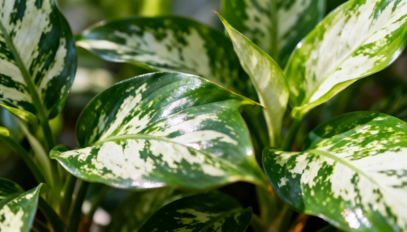 comigo-ninguém-pode em vaso na entrada de casa com folhas largas e verdes vigorosas