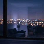 janela de apartamento escuro à meia-noite, 00:00 significado espiritual